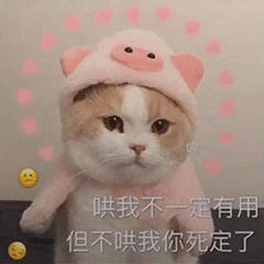 搞笑动态图gif表情包我养你啊