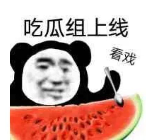 沙雕表情包吃瓜组上线看戏