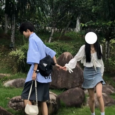 情侣照片真人头像,超甜氛围感的真人情头