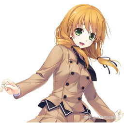 花季少女二次元动漫美图,飘逸长发少女,动感迷人