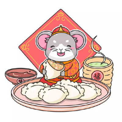 鼠年头像可爱图片大全2020年新版鼠年图片卡通