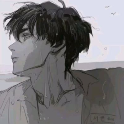 可爱头像男卡通句子