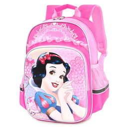 迪士尼disney小学生书包男女儿童背包3d立体13年级米奇白雪公主卡通双肩书包nb3186