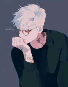 想换头像,有木有黑白色调冷酷无情帅一点的动漫男生头像