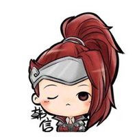 韩信逐梦之影卡通头像微信头像图片大全