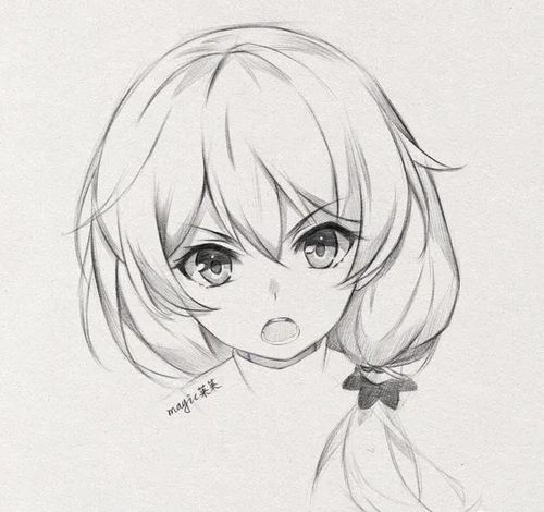 漫画人物头像如何绘画