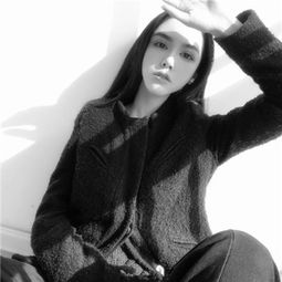 黑白霸气女生头像2018精选三分热度七分全靠配合