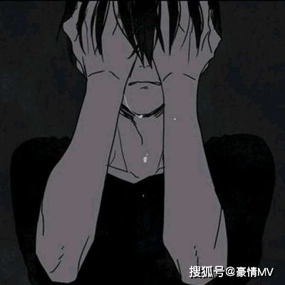 黑白动漫男生头像2021二次元男生黑白头像图片