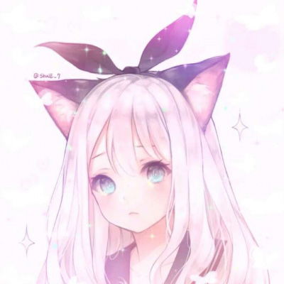 粉色头像少女心二次元2020最新动漫粉系少女头像可爱