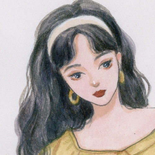 微信头像女生简单大方手绘
