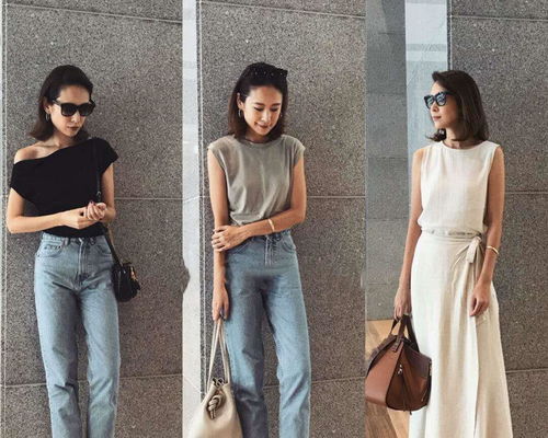 50岁女人夏日穿搭,简约优雅一些,更时髦有质感
