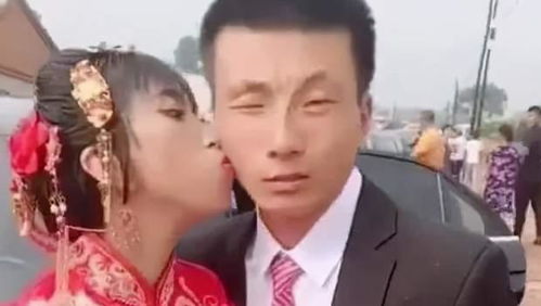 鞋拔子新娘火了,新郎表情一言难尽,网友其实挺般配的