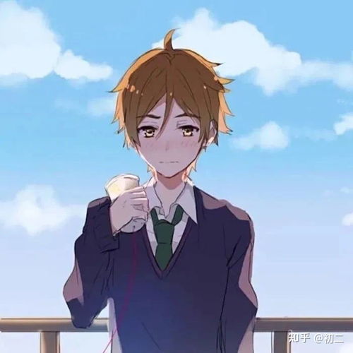 情侣头像超治愈的蓝色系情头