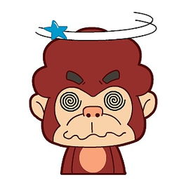 疲倦猴翔通动漫动态表情