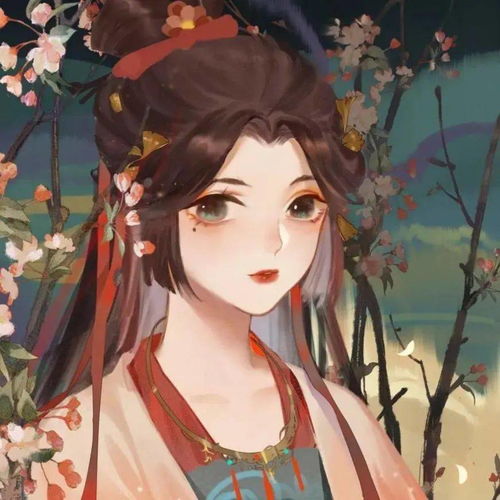 古风动漫女生头像玉容寂寞泪阑干,梨花一枝春带雨