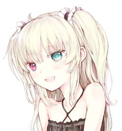 求动漫女生图,我要画在t恤上的