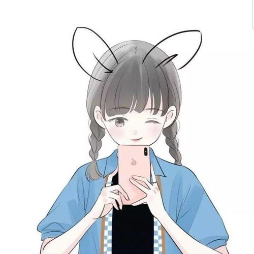 闺蜜头像女生可爱卡通万物想
