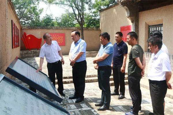 渭南市委党史学习教育第一巡回指导组来韩城市检查指导工作组图
