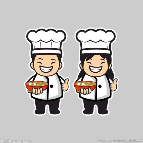卡通厨师图片