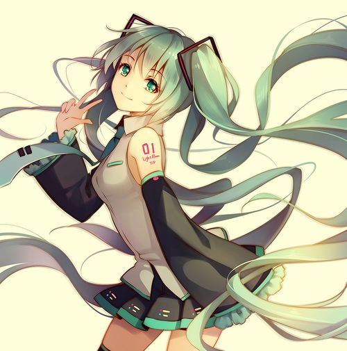 vocaloid全员向图片及介绍初音未来篇