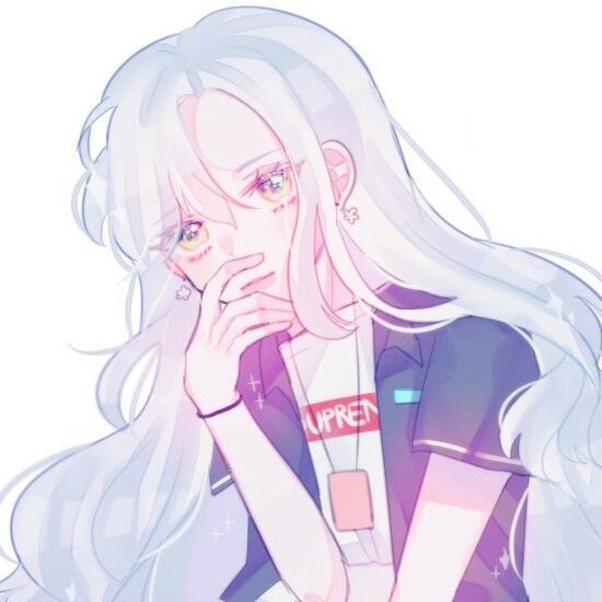一组女生头像,我将看不见乌云有如含悲的歌吟