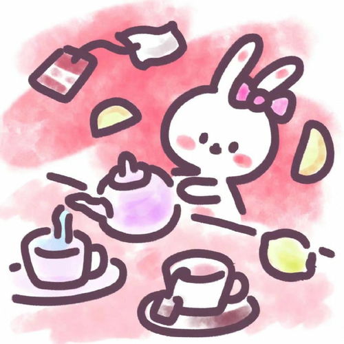 有没有背景是紫色的小兔子壁纸