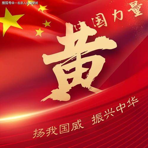 红色爱国姓氏头像,将百家姓刻画成你的标志,25张美观大气