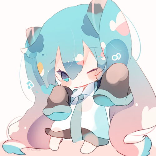 头像可爱q版初音未来动漫头像