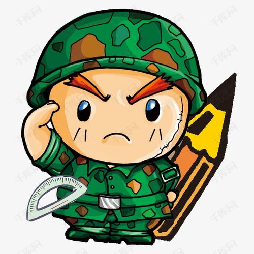 兵哥哥卡通素材图片免费下载高清装饰图案psd千库网图片编号1530980