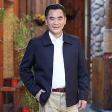茄克男装休闲中老年人