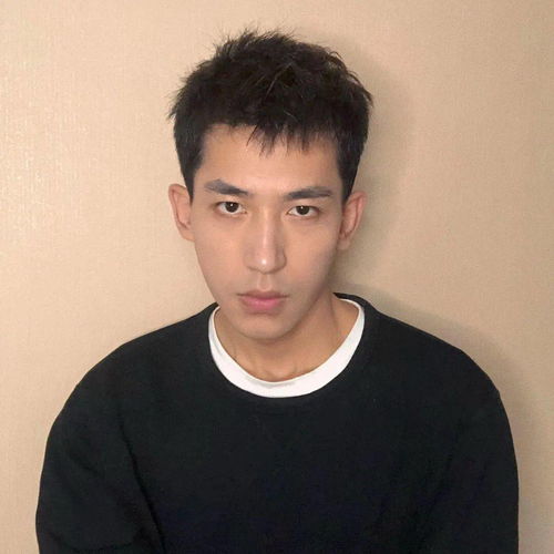 男生留4cm短碎发可帅