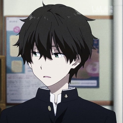 动漫男头折木奉太郎
