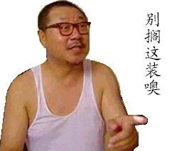 qq表情搞笑qq表情动作表情别搁这装噢