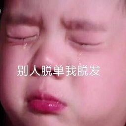 秃头表情包搞笑版头发渐渐消失