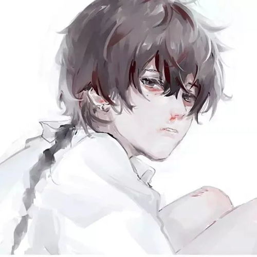 帅气动漫男生头像如果觉得人间不值得那就抬头看看星辰