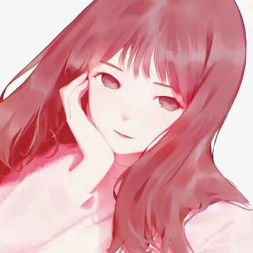 红发女郎动漫女生头像图片扣扣居