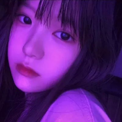 头像动漫女生头像番蓝色系ins