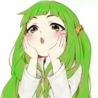 短头发女生头像卡通二次元