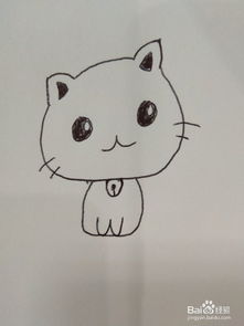 怎么画一只萌萌哒小猫咪萌猫画法
