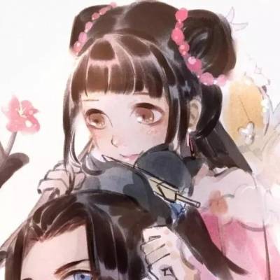 古风情侣头像动漫一对古风cp头像一左一右高清