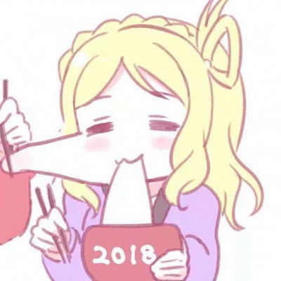 粉色系卡通姐妹头像可爱卖萌一对