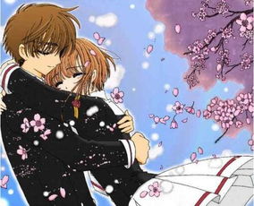 请问这张图片是魔卡少女樱漫画版的结局里的插图吗