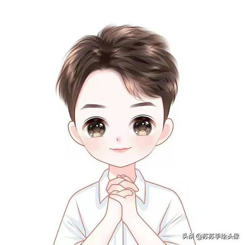 换个头像吧,阳光又帅气的男生卡通动漫头像,网友一直期待的