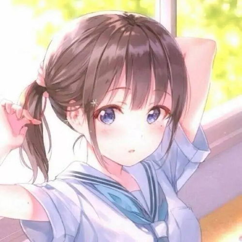 二次元女生头像愿你被宠成公主,所有付出不被辜负