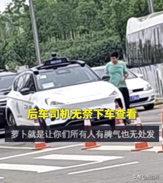搞不赢了武汉街头勺萝卜大罢工,造成拥堵,帽子叔叔表情亮了