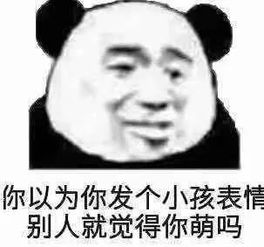表情包还是沙雕熊猫头好使