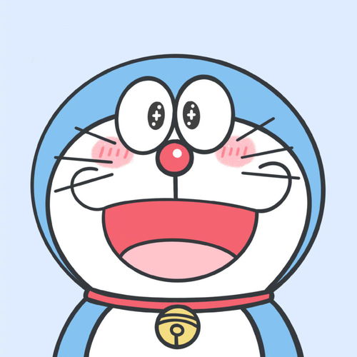 头像哆啦a梦的搞怪可爱小表情