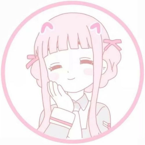 羞涩少女可爱卡通头像图片扣扣居