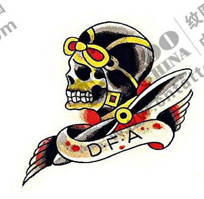 非常好看的丝带纹身图案,颜色不同寓意不同北京最好的纹身店