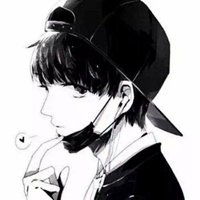 黑白动漫男头像萌萌哒卡通微信头像图片大全